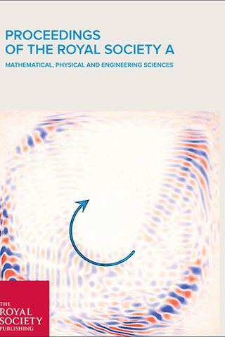 Journal cover of Proceedings A